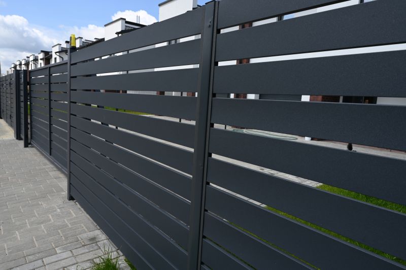 Modern Horizontal Fences